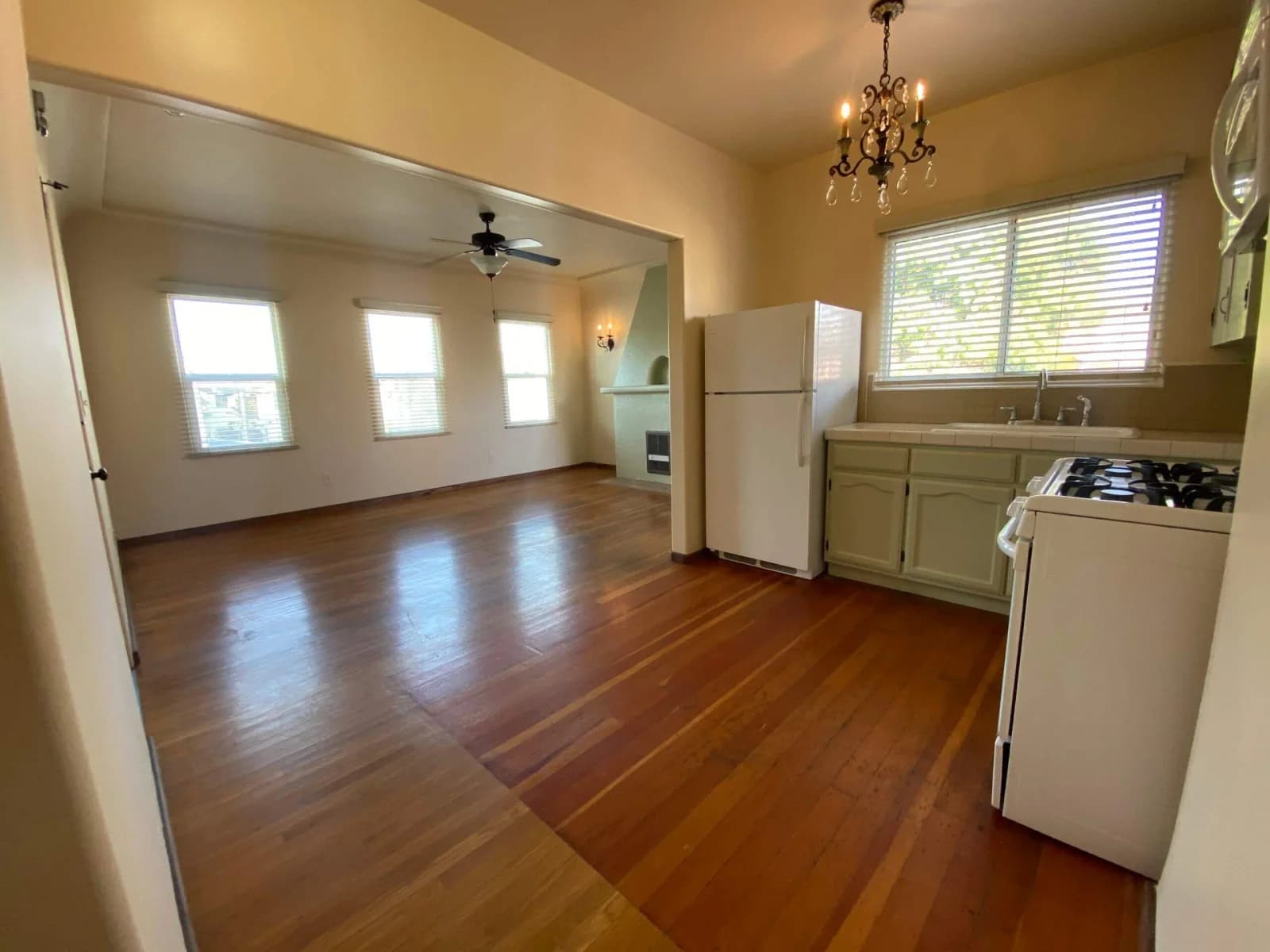 Refinished interior